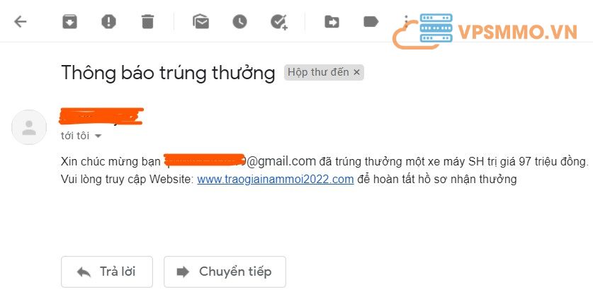 email lua dao 3