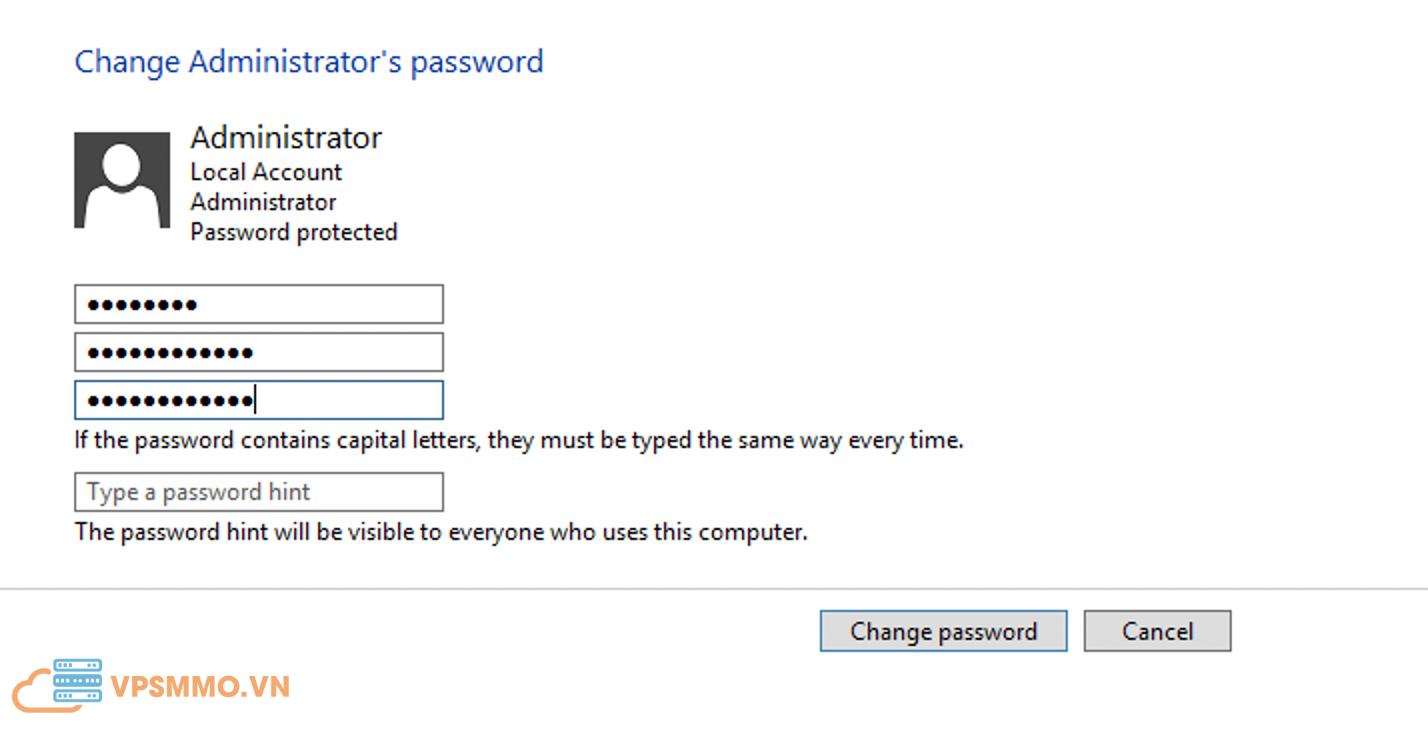 huong dan thay doi mat khau windows 4