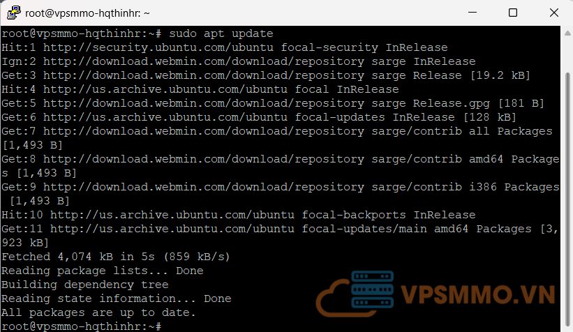 cap nhat danh sach goi