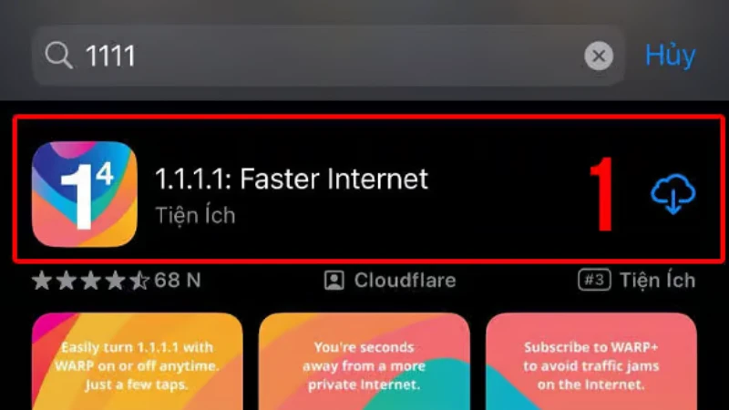 Tải ứng dụng từ App Store hoặc Google Play Store