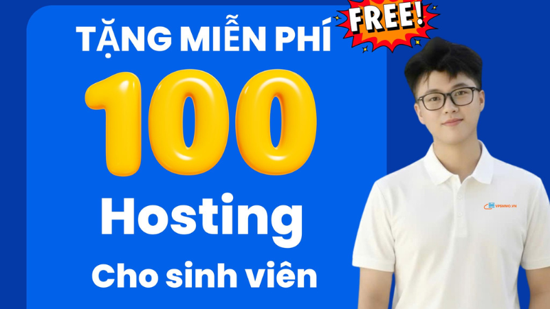 Hosting miễn phí cho sinh viên
