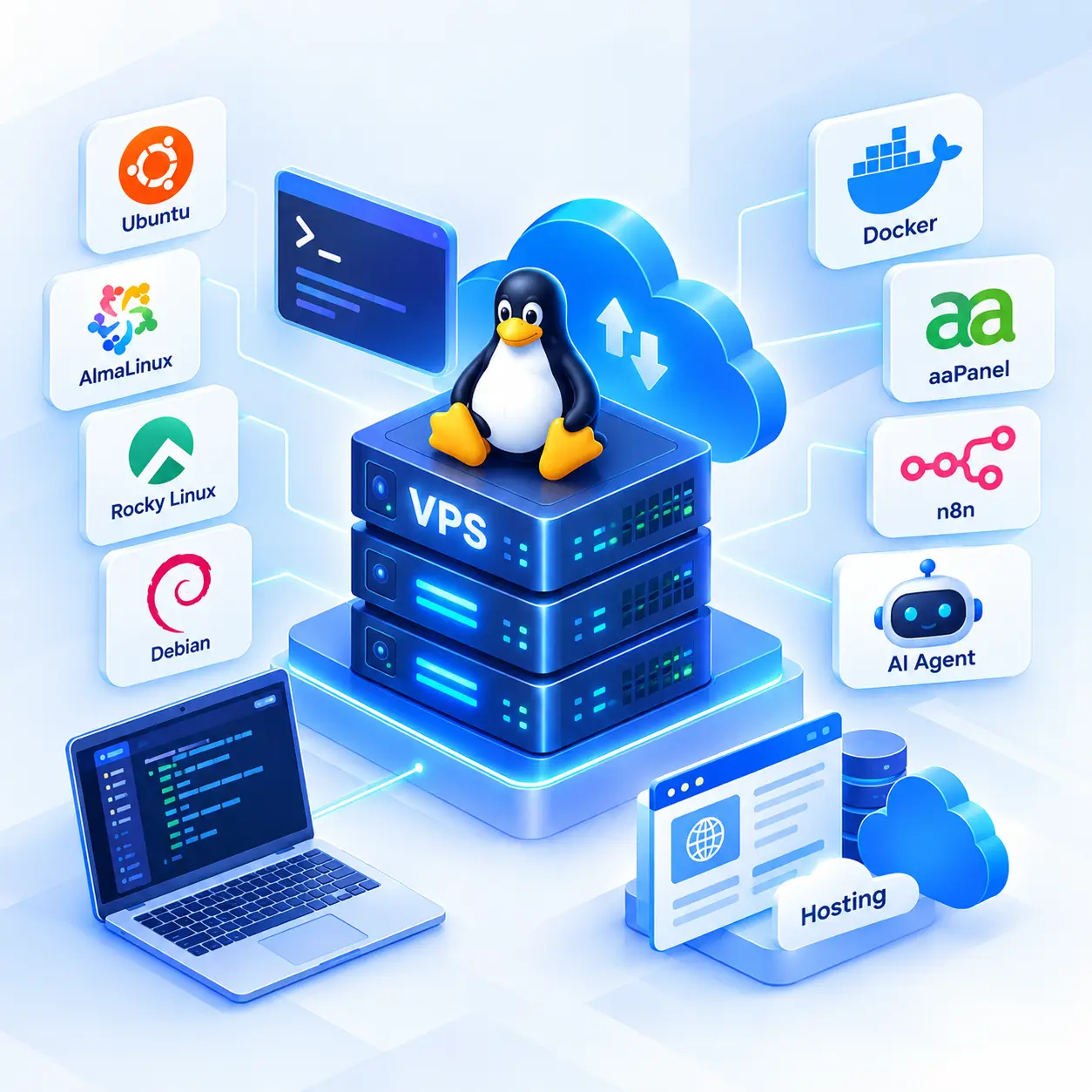 VPS Linux La Gi VPSMMO