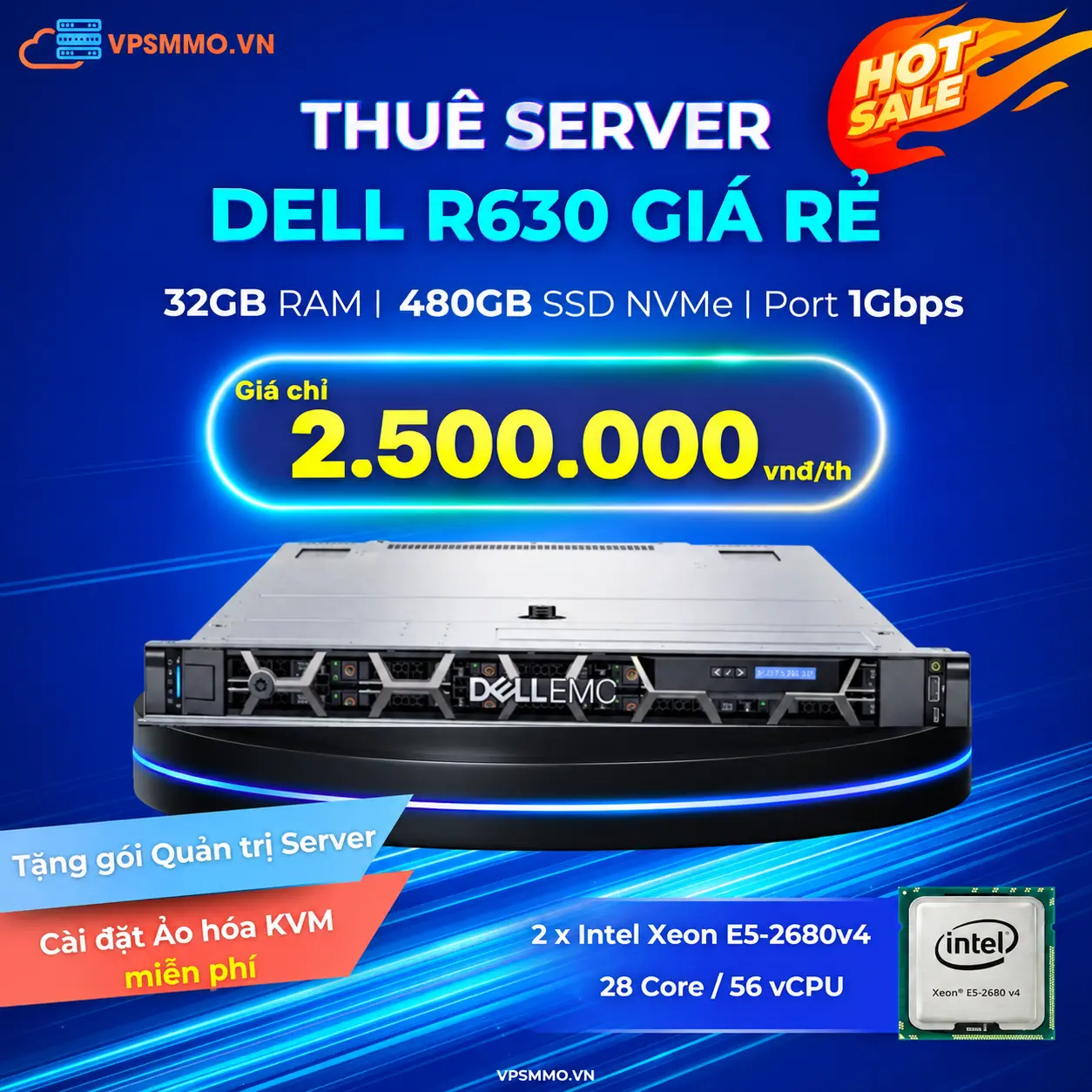 Thuê Server Giá Rẻ, Dedicated Việt Nam