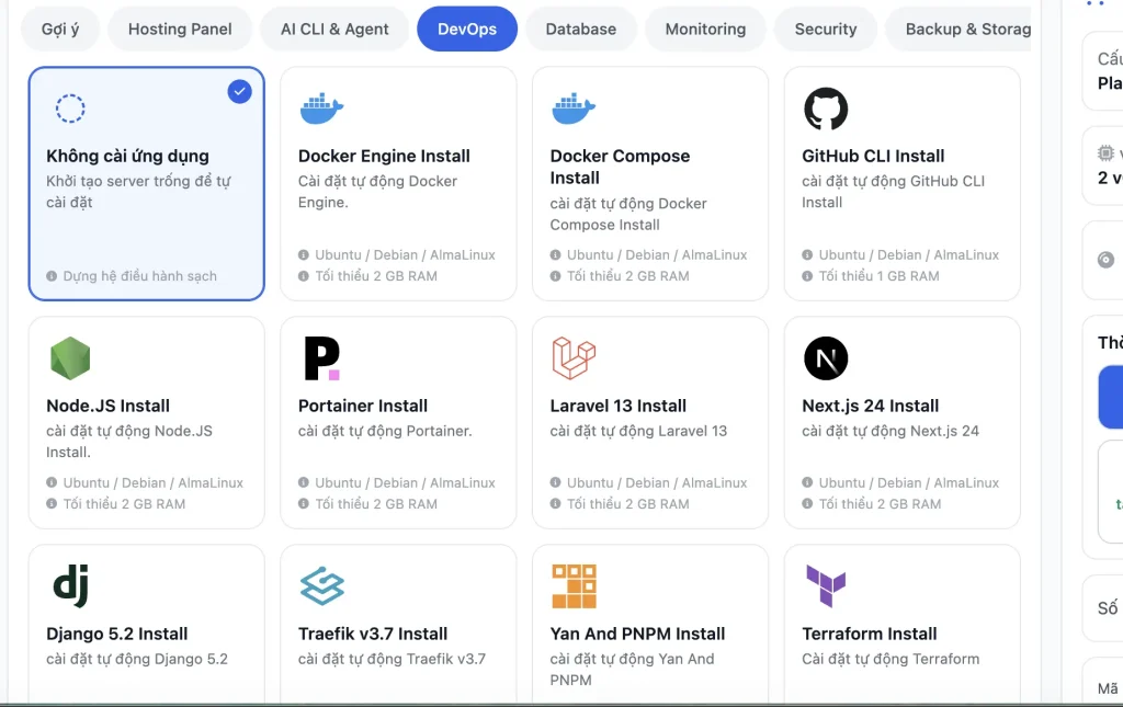 Nhóm DevOps: Docker, GitHub CLI, Portainer, Laravel, Next.js