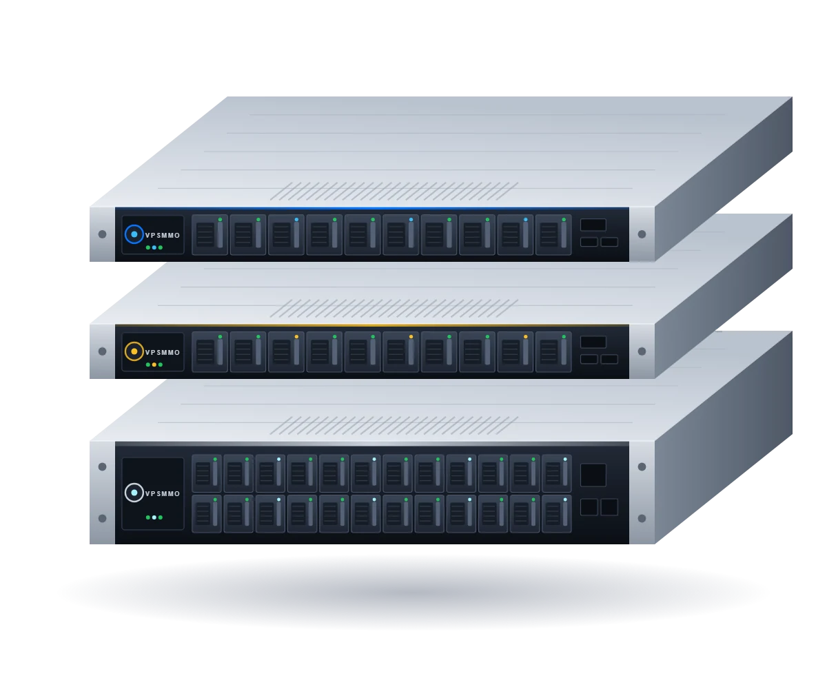 Máy chủ Xeon E5, Gold và Platinum cho thuê tại VPSMMO