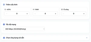 vpsmmo vps ai agent portal them cau hinh w300